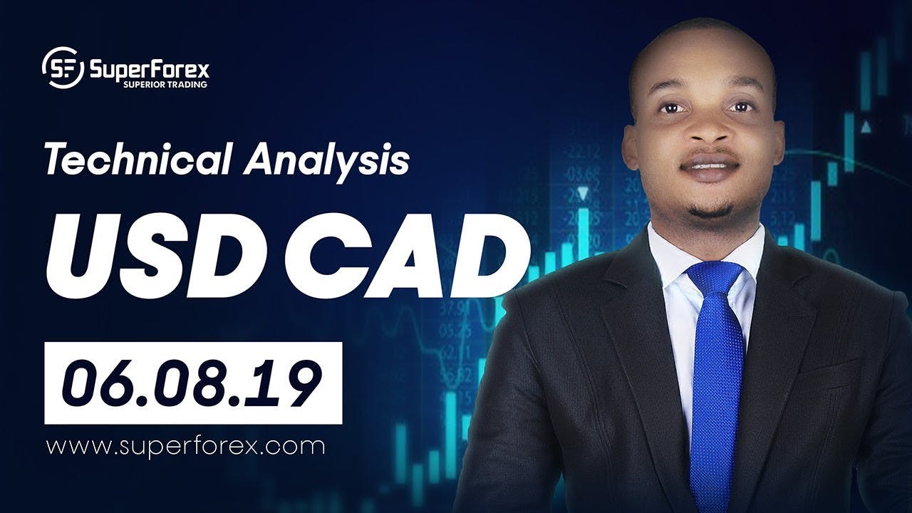 Forex Technical Analysis - USD/CAD | 6.08.2019