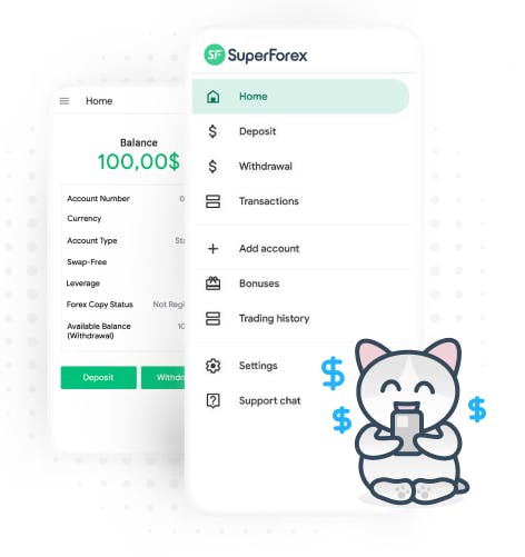 SuperForexアプリ